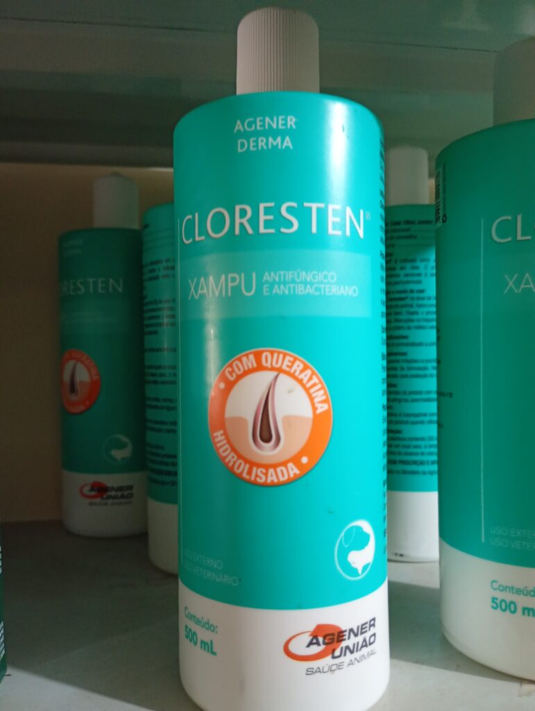 Shampoo cloresten